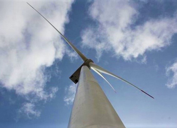 Wind turbine in Mogilev town