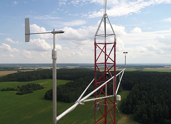 Installation of wind measuring complexes, pre-commissioning works, dismantling in Grodno and Vitebsk regions